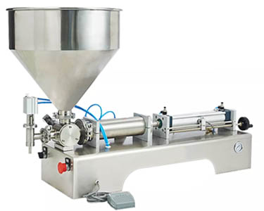 Single-head peanut butter filling machine