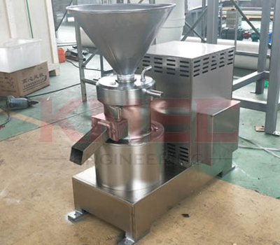 Customer from Ethiopia ordered peanut butter production line