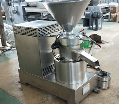 Customer from Saudi Arabia purchased model 130 peanut butter grinding machine from our company