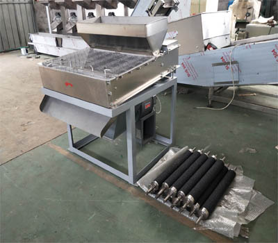 Why does peanut butter production line need dry type peanut peeling machine?